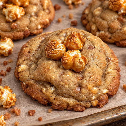Caramel Popcorn Cookie