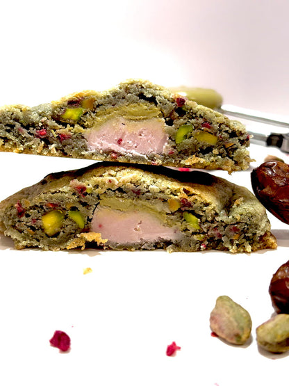 Raspberry Pistachio & Date Cookie