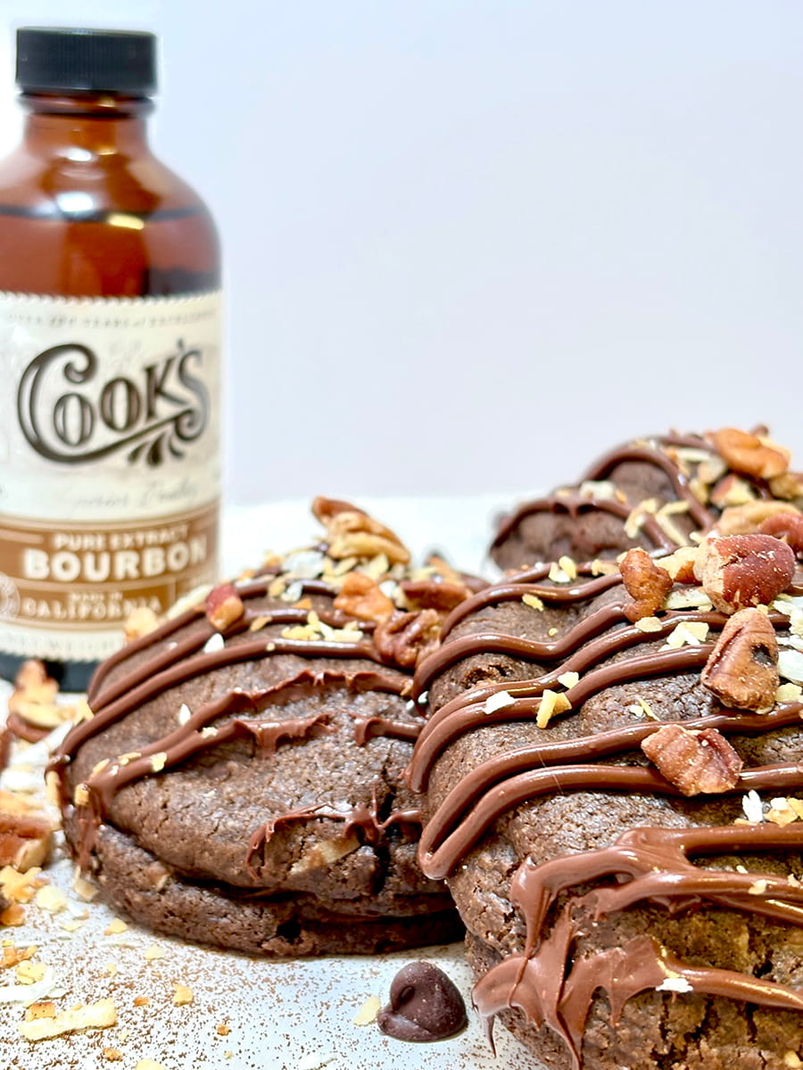 Bourbon German Chocolate Cookie