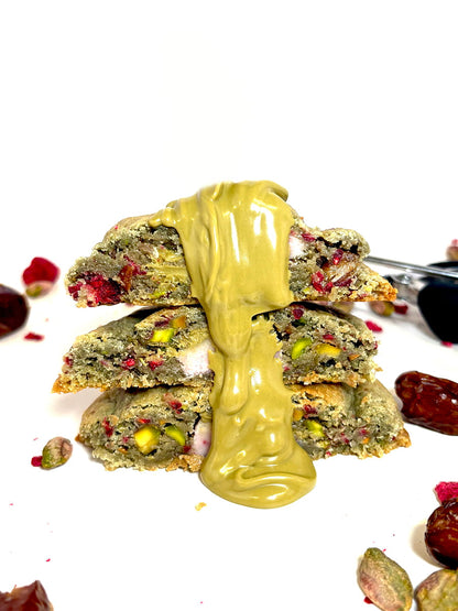 Raspberry Pistachio & Date Cookie