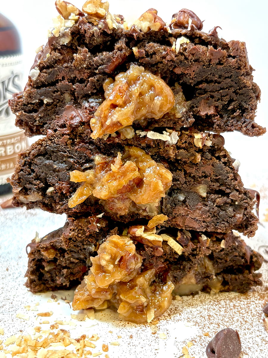 Bourbon German Chocolate Cookie