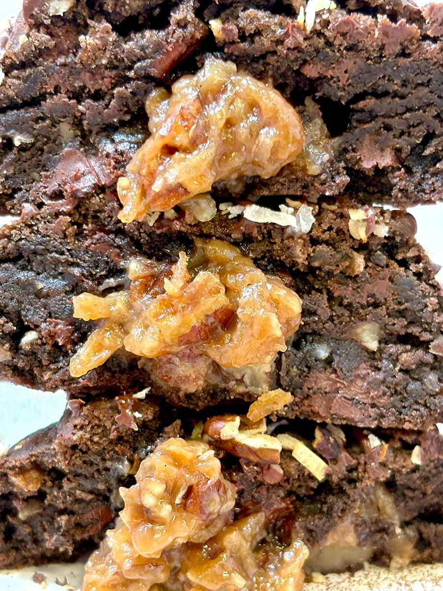 Bourbon German Chocolate Cookie